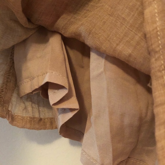 SOLD. LUSH clothing beige romper - Picture 6 of 8